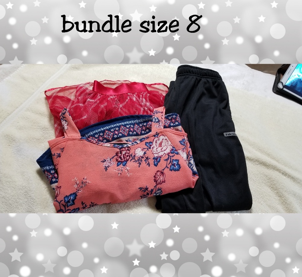 Size 8 bundle w/ dress,pants & skirt